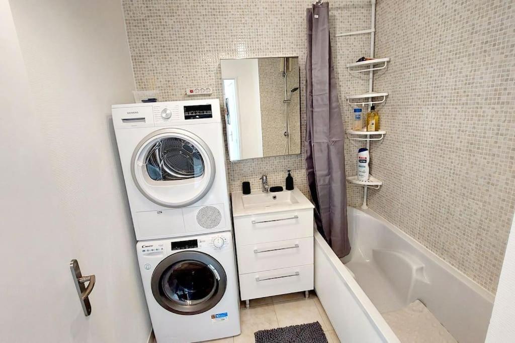 Cosy Home 2, 2 Chambres, 6 Personnes, 3 Min Gare, Parking Cergy Exterior foto
